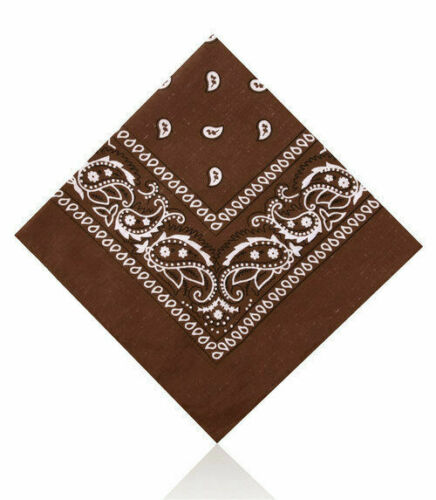 20 X Bandana Paisley Head Wrap 100% Cotton Neck Scarf | eBay